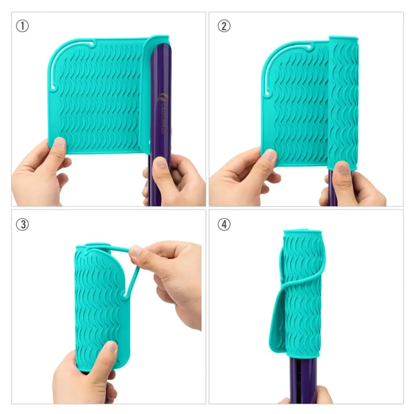  Calicapelli Hair Tools Pro Heat Resistant Mat (Mint) by Calicapelli Hair Tools - Default Title - Bonton