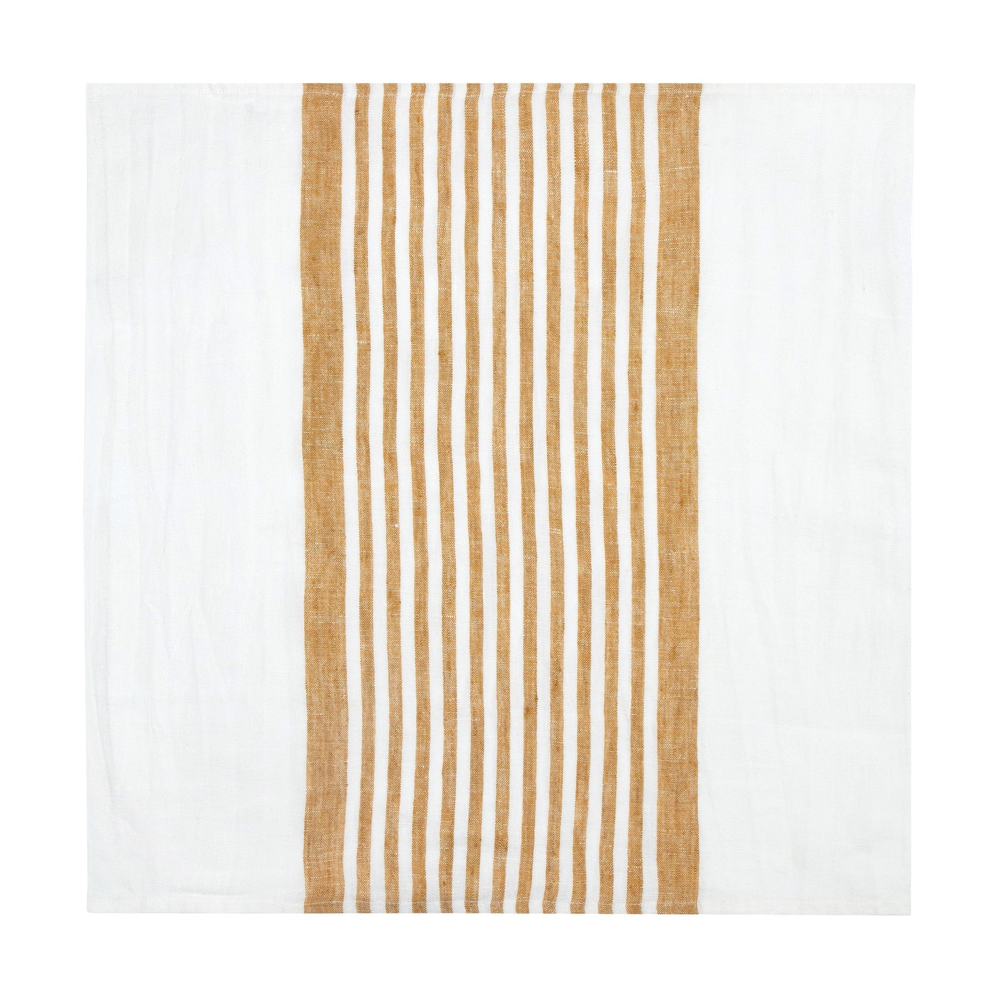  Caravan Brittany White Napkins 20x20 - Set of 4 - White & Blue - Bonton
