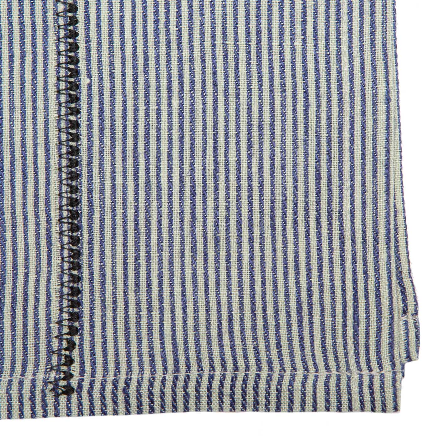  Couleur Nature Linen Stitch Napkins Set of 4 - Stripe - Bonton