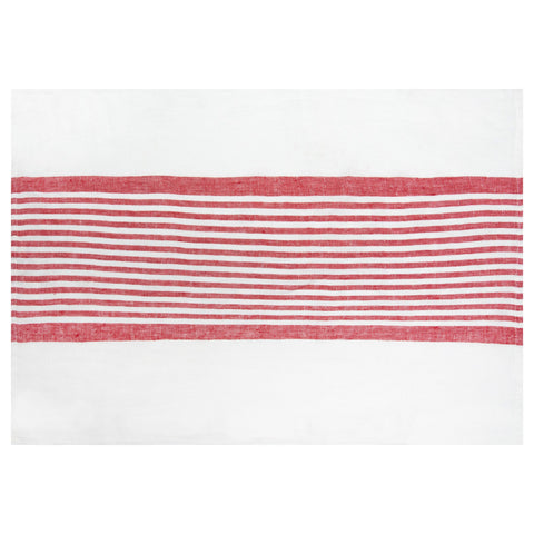 Brittany White Tea Towels 20x30 - Set of 2
