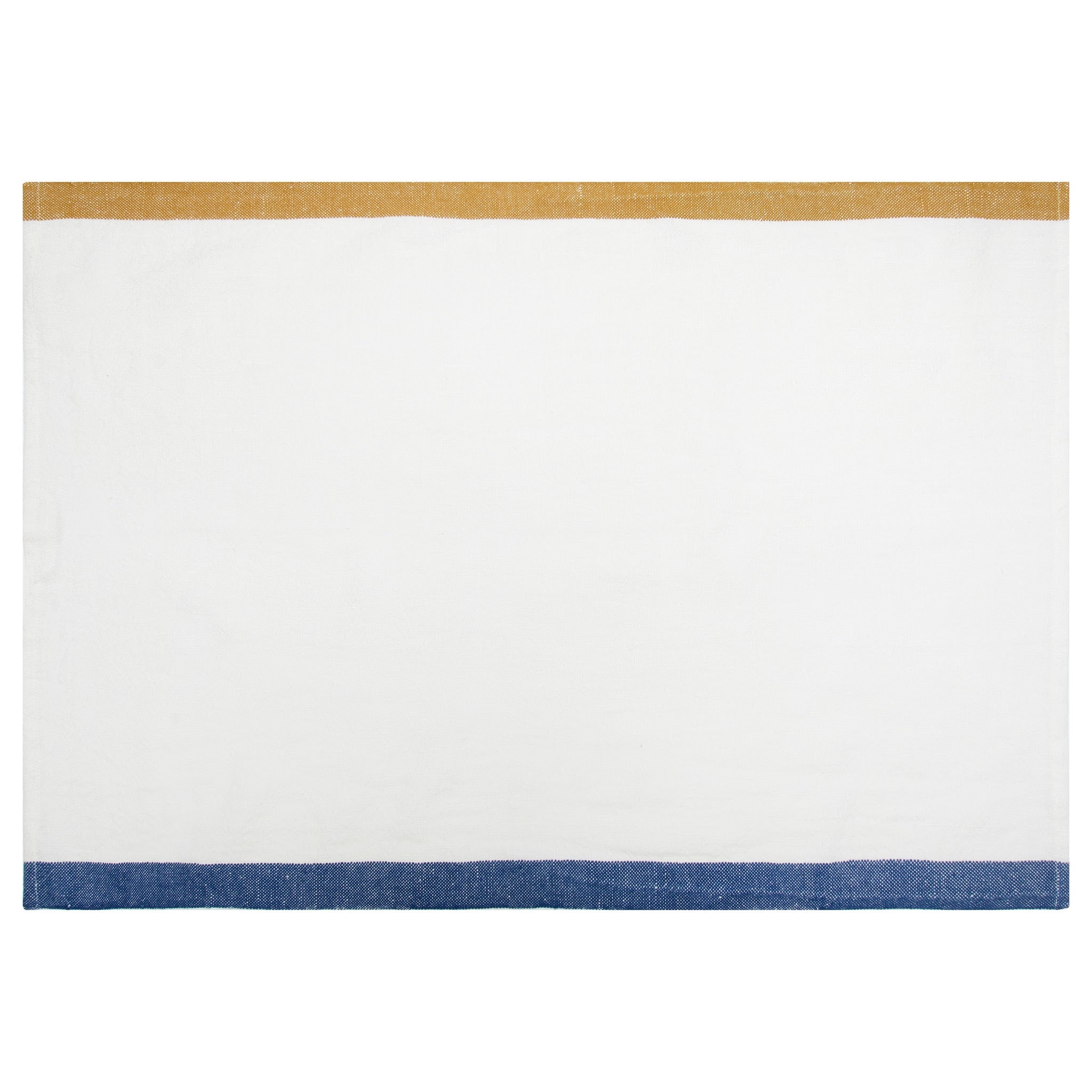  Caravan Paris White - Tea Towels 20x30 - Set of 2 - Blue & Red - Bonton