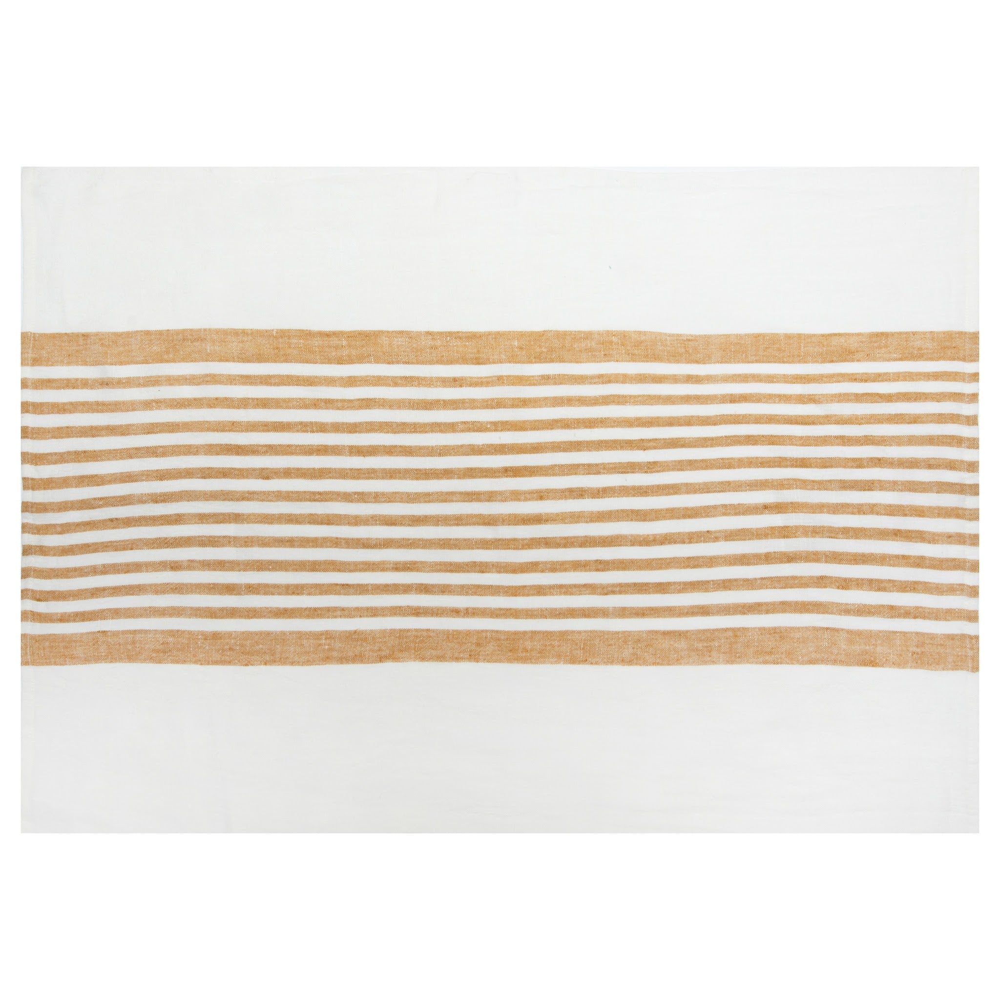  Caravan Brittany White Tea Towels 20x30 - Set of 2 - White & Blue - Bonton