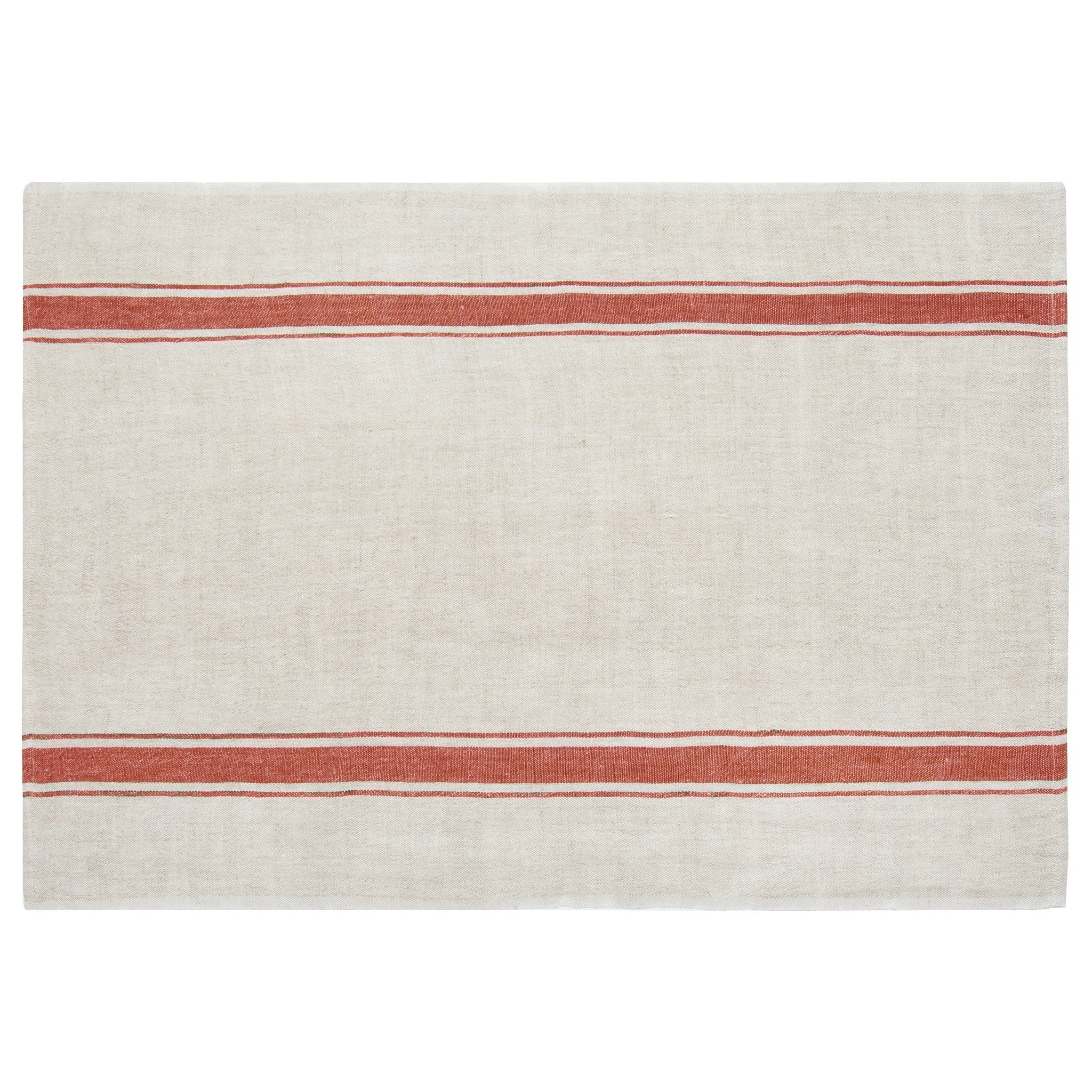  Caravan Marseille - Tea Towels 20x30 - Set of 2 - Black & Natural - Bonton