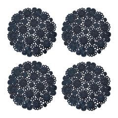Daisy Jute 15" Round Placemat - Set of 4
