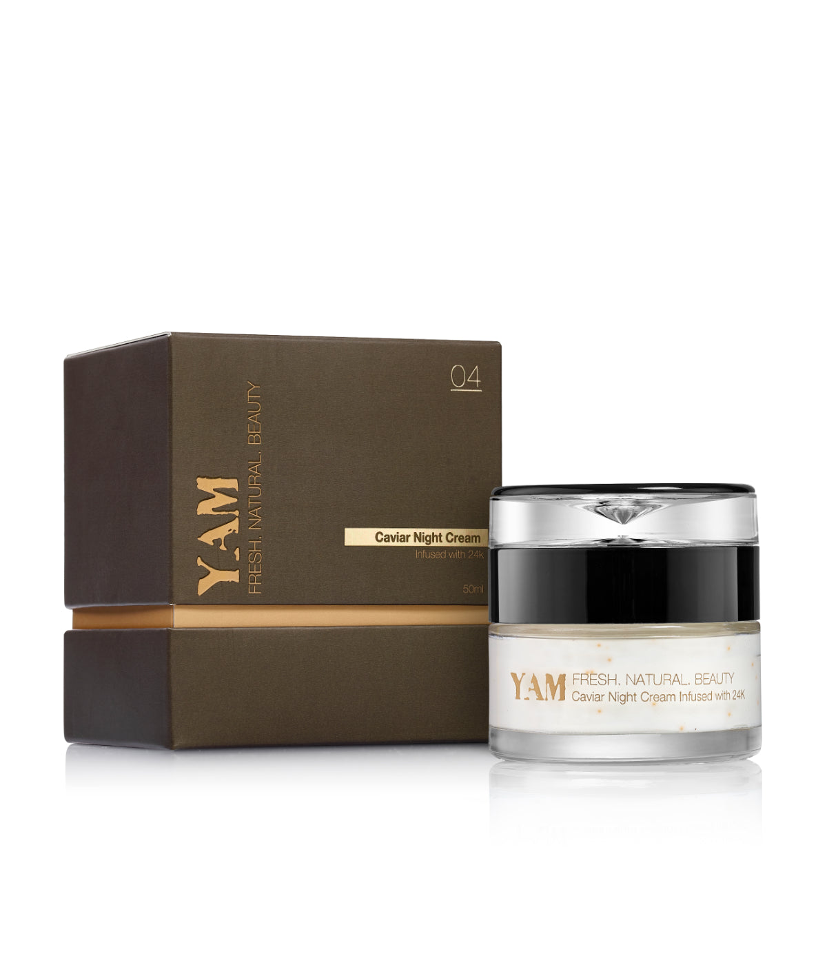 Caviar Night Cream Infused with 24K