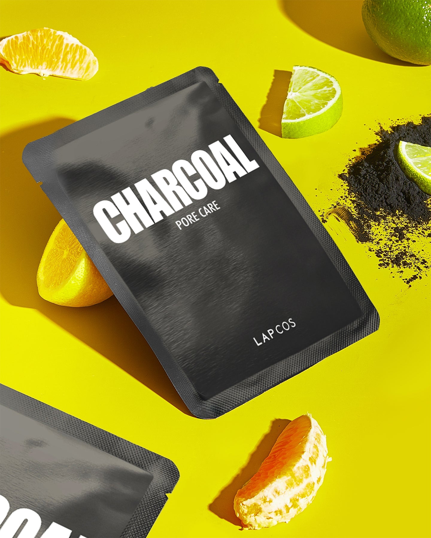  LAPCOS Daily Charcoal Sheet Mask - Skin Detox by LAPCOS - 5 Pack - Bonton