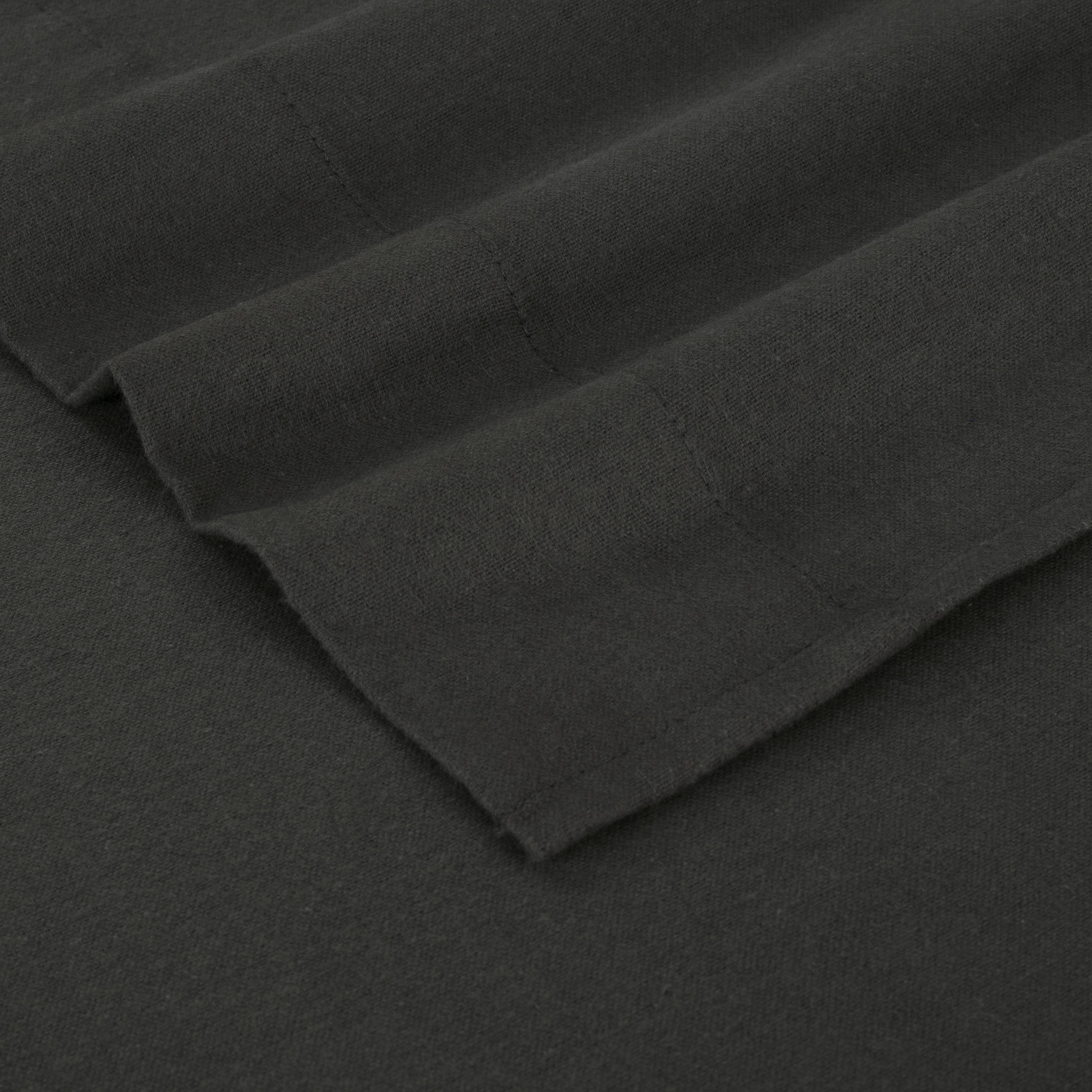  Kathy Ireland Home Kathy Ireland 100% Turkish Cotton Solid Flannel Sheet Set - Twin - Bonton