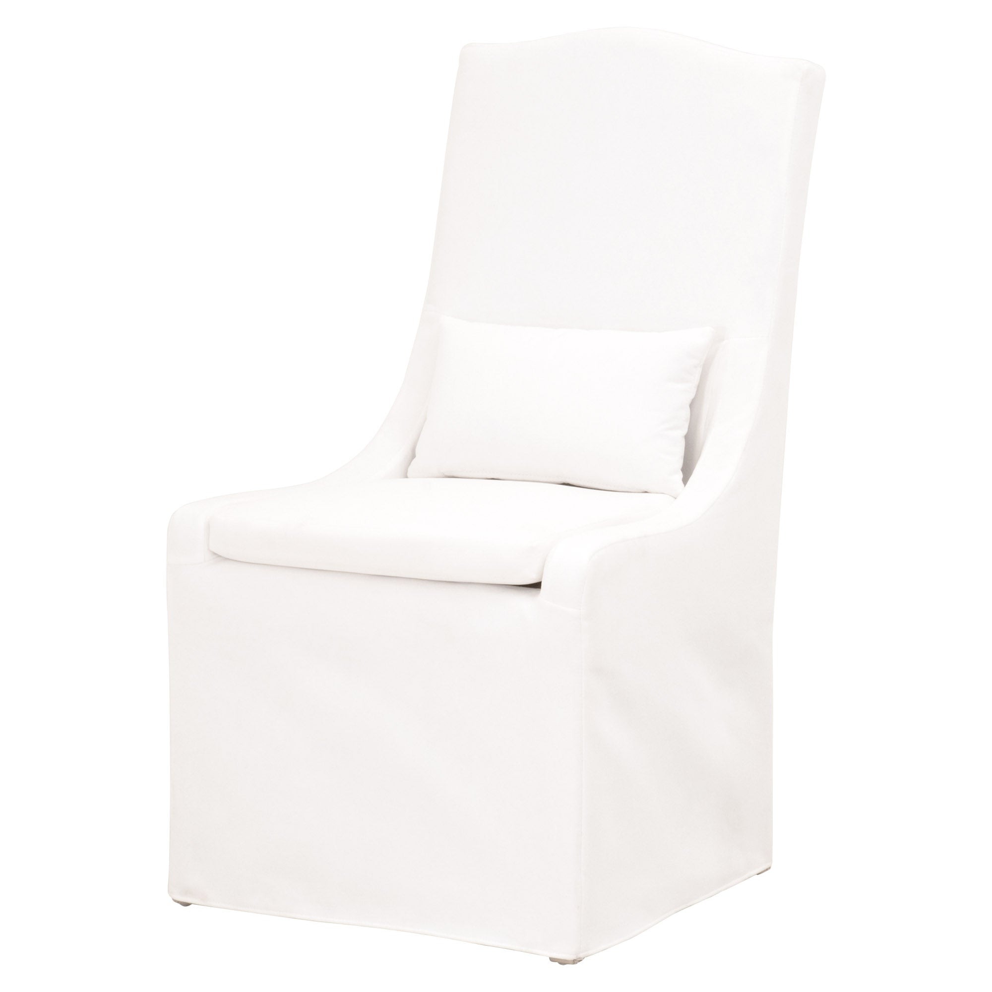  Essentials For Living Colette Slipcover Dining Chair, Set of 2 - Peyton Pearl - Bonton