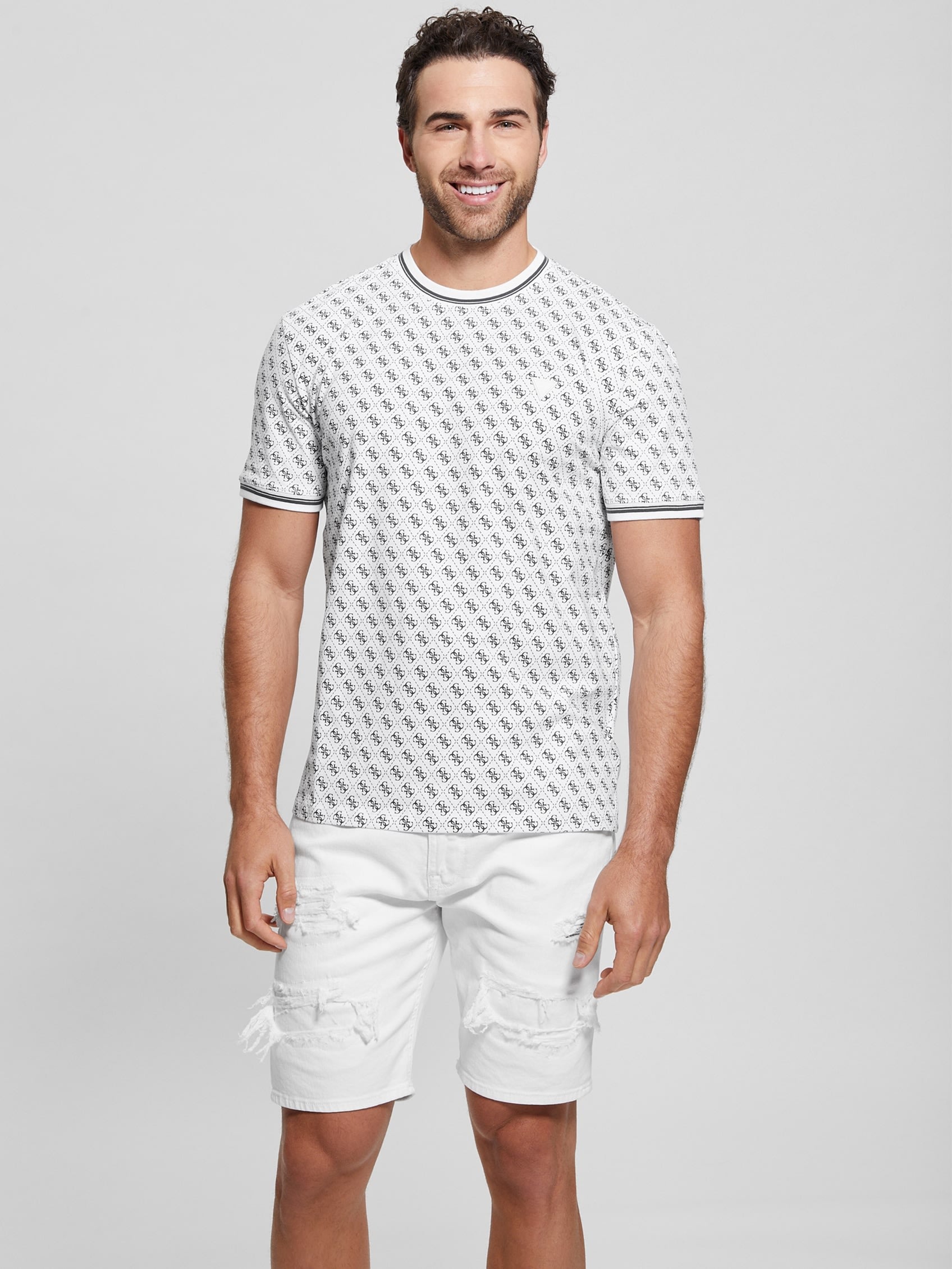  Guess Marshall T-Shirt - Salt White - Bonton