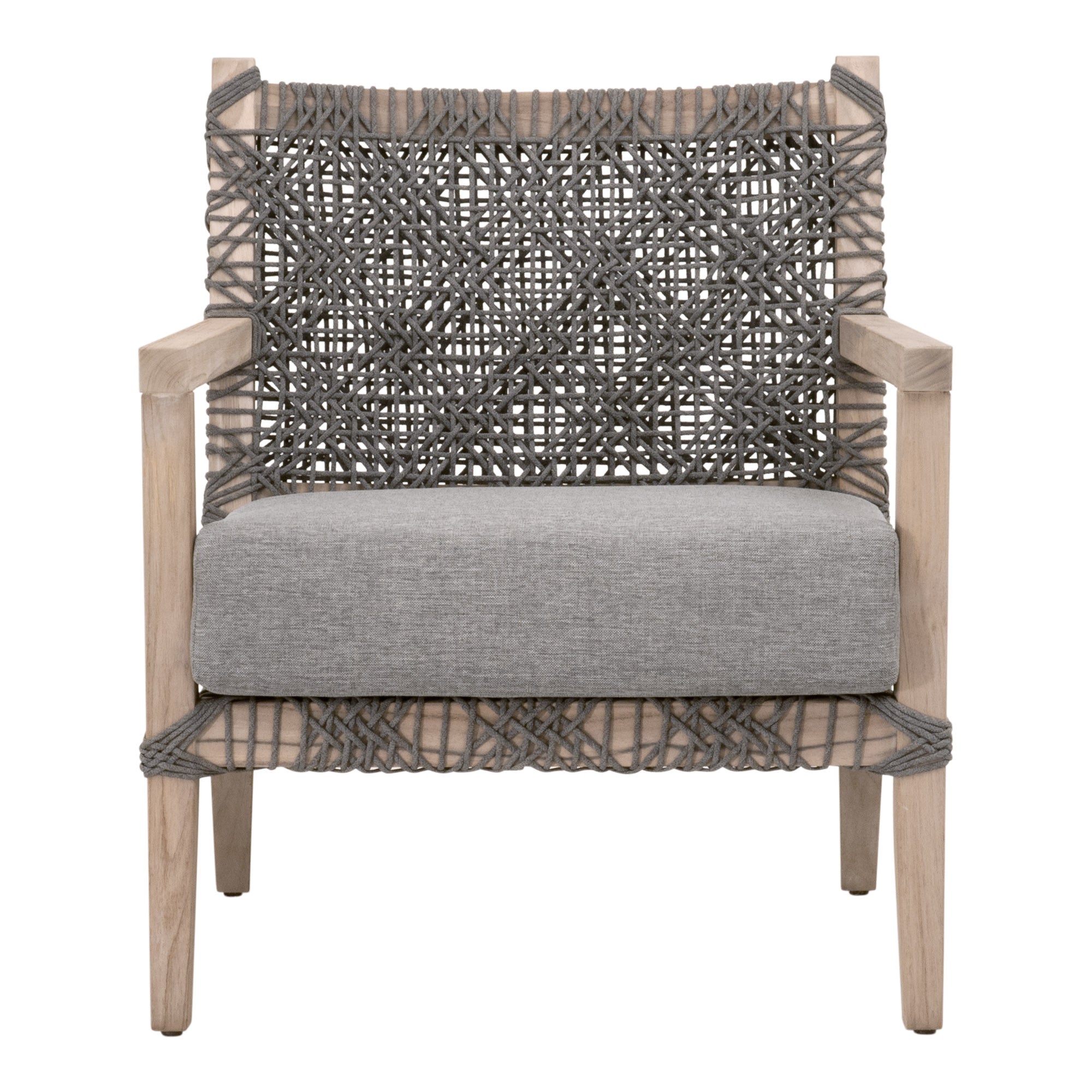  Essentials For Living Costa Outdoor Club Chair - Gray - Bonton