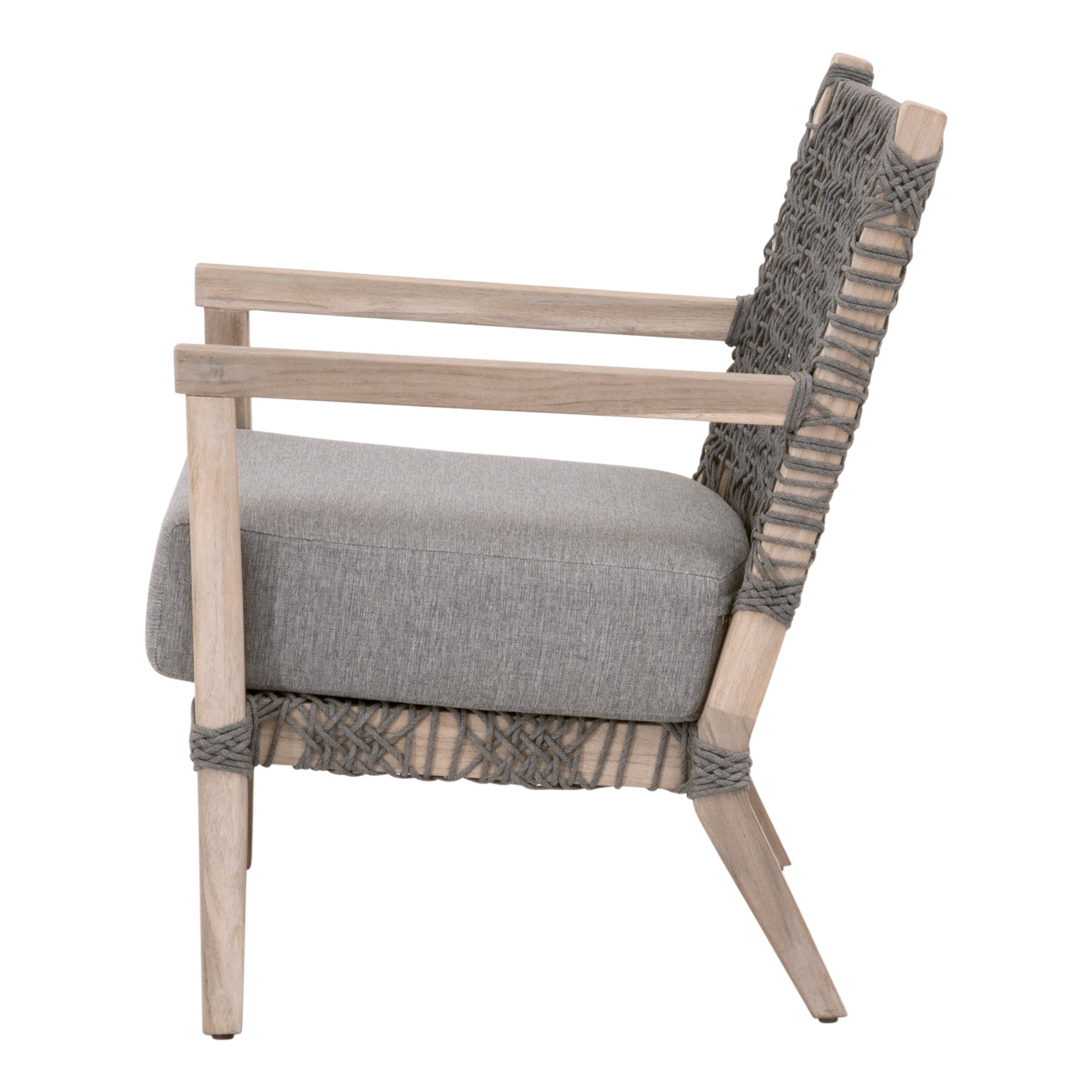  Essentials For Living Costa Outdoor Club Chair - Gray - Bonton