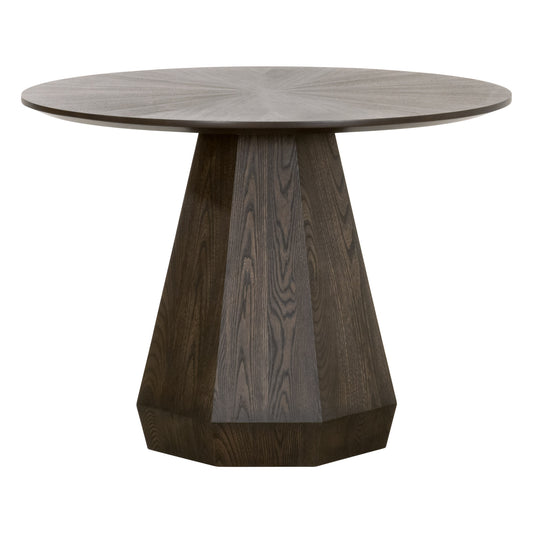 Coulter 42" Round Dining Table Brown