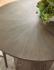 Coulter 42" Round Dining Table Brown