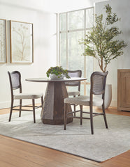 Coulter 42" Round Dining Table Brown