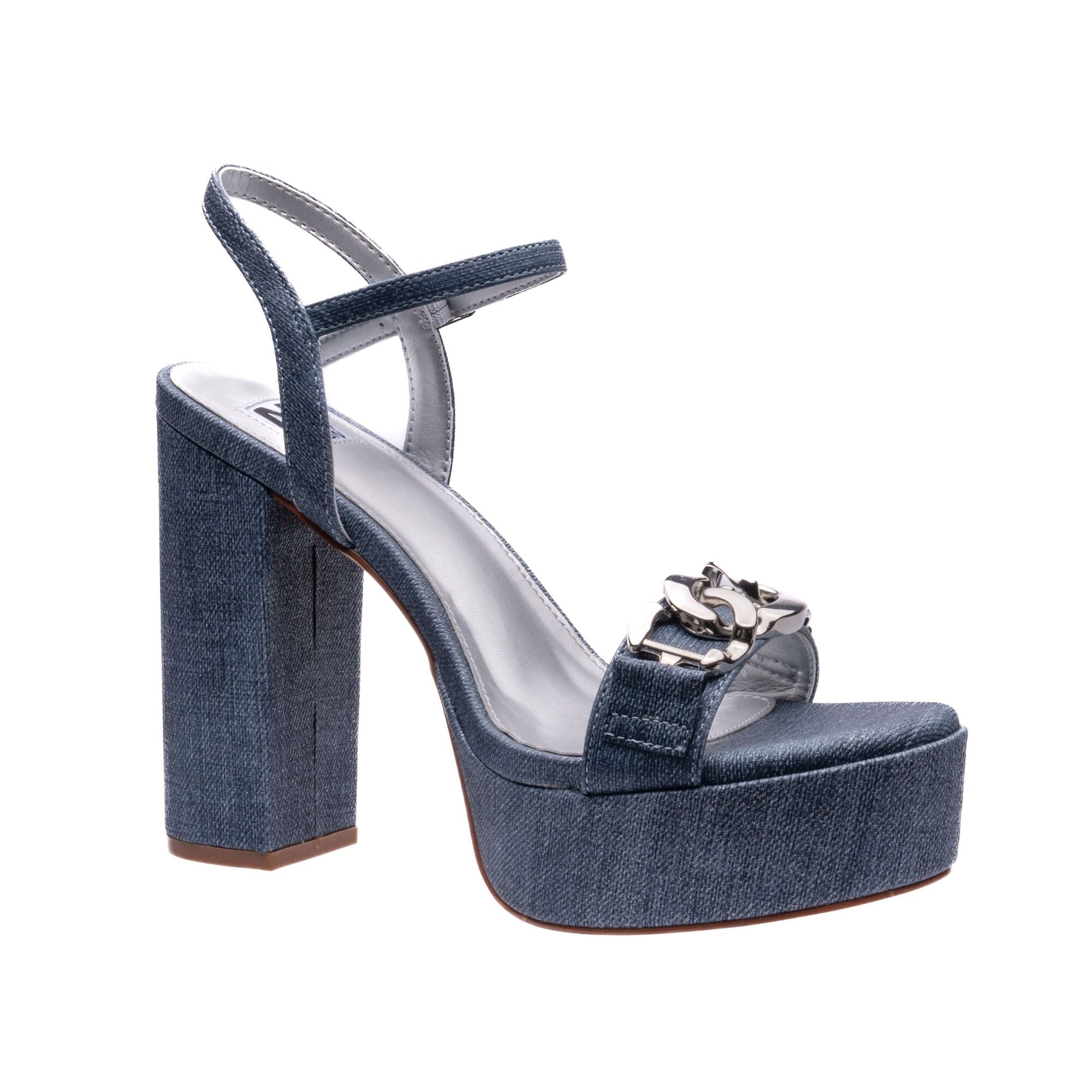  Ninety Union Darling Platform Sandal - Blue Denim - Bonton