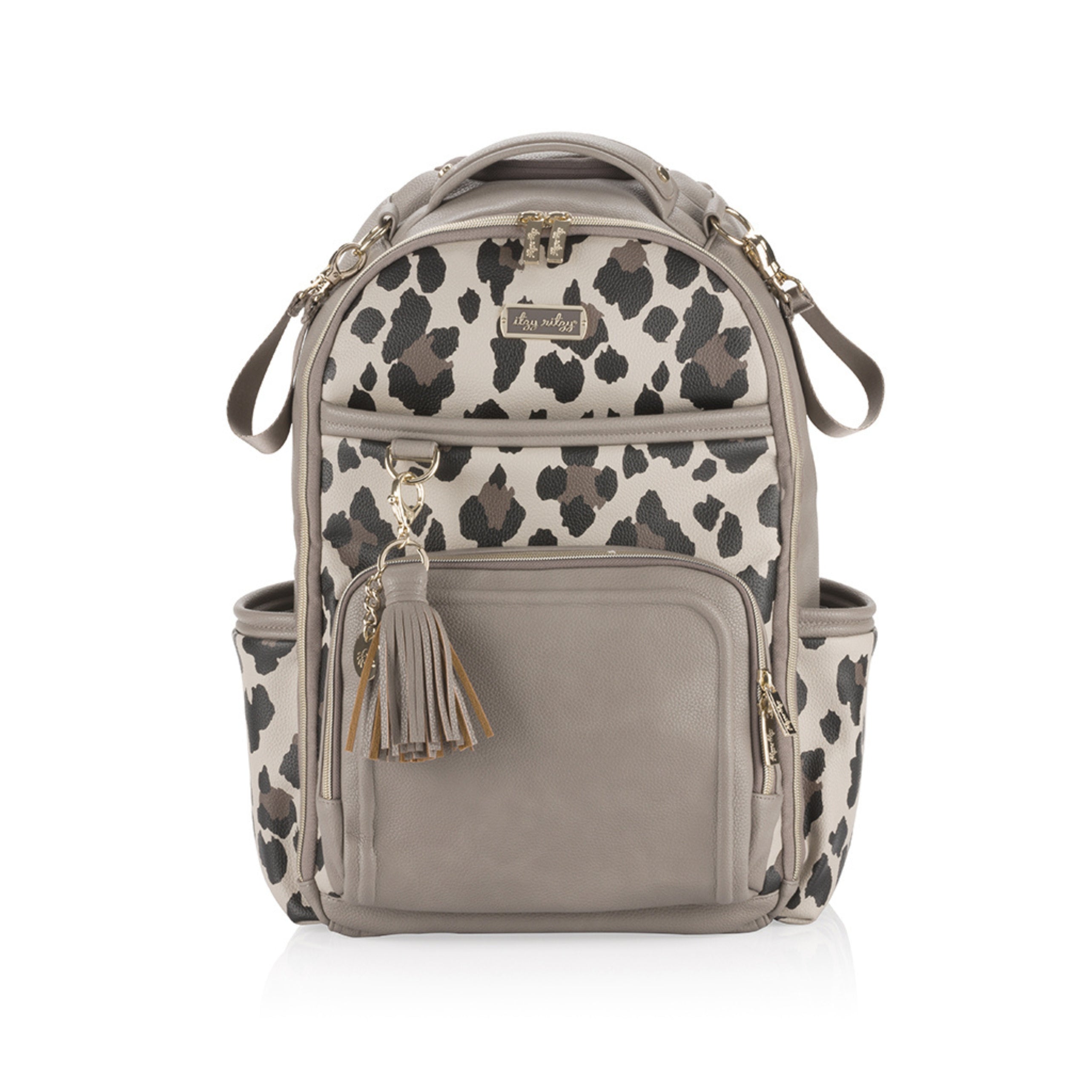  Itzy Ritzy Boss Plus Backpack - Leopard - Leopard - Bonton