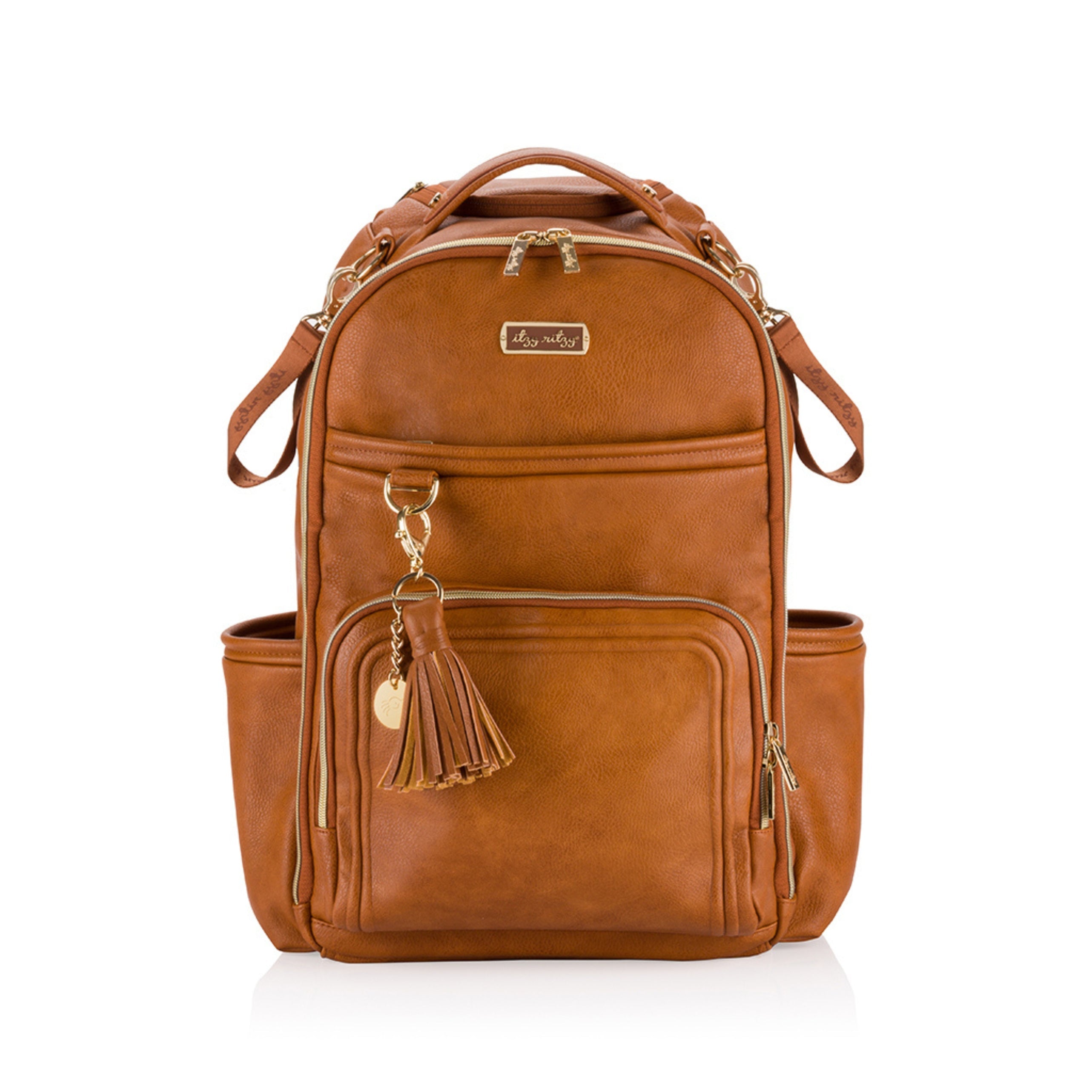  Itzy Ritzy Boss Plus Backpack - Cognac - Cognac - Bonton