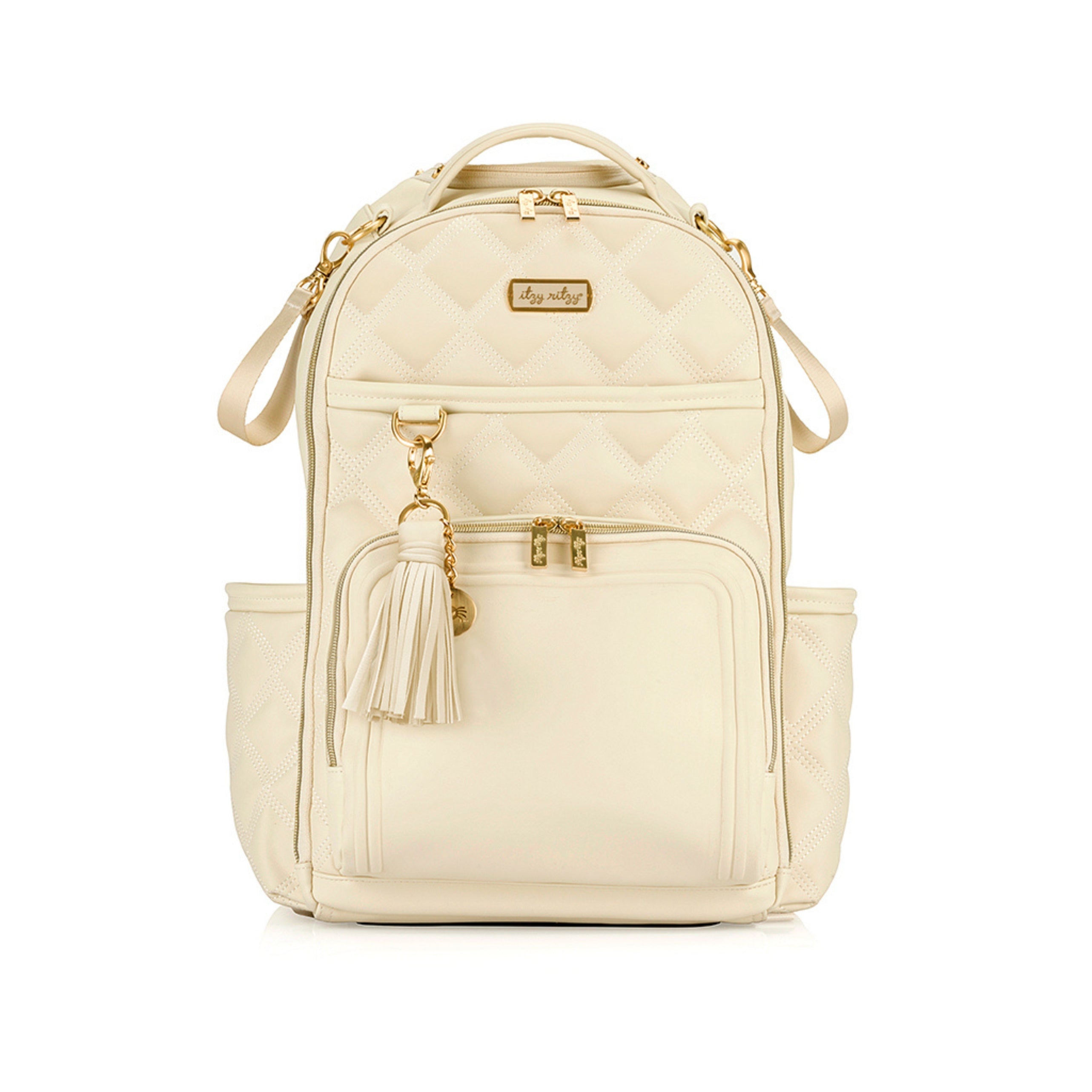  Itzy Ritzy Boss Plus Backpack - Milk & Honey - Milk & Honey - Bonton