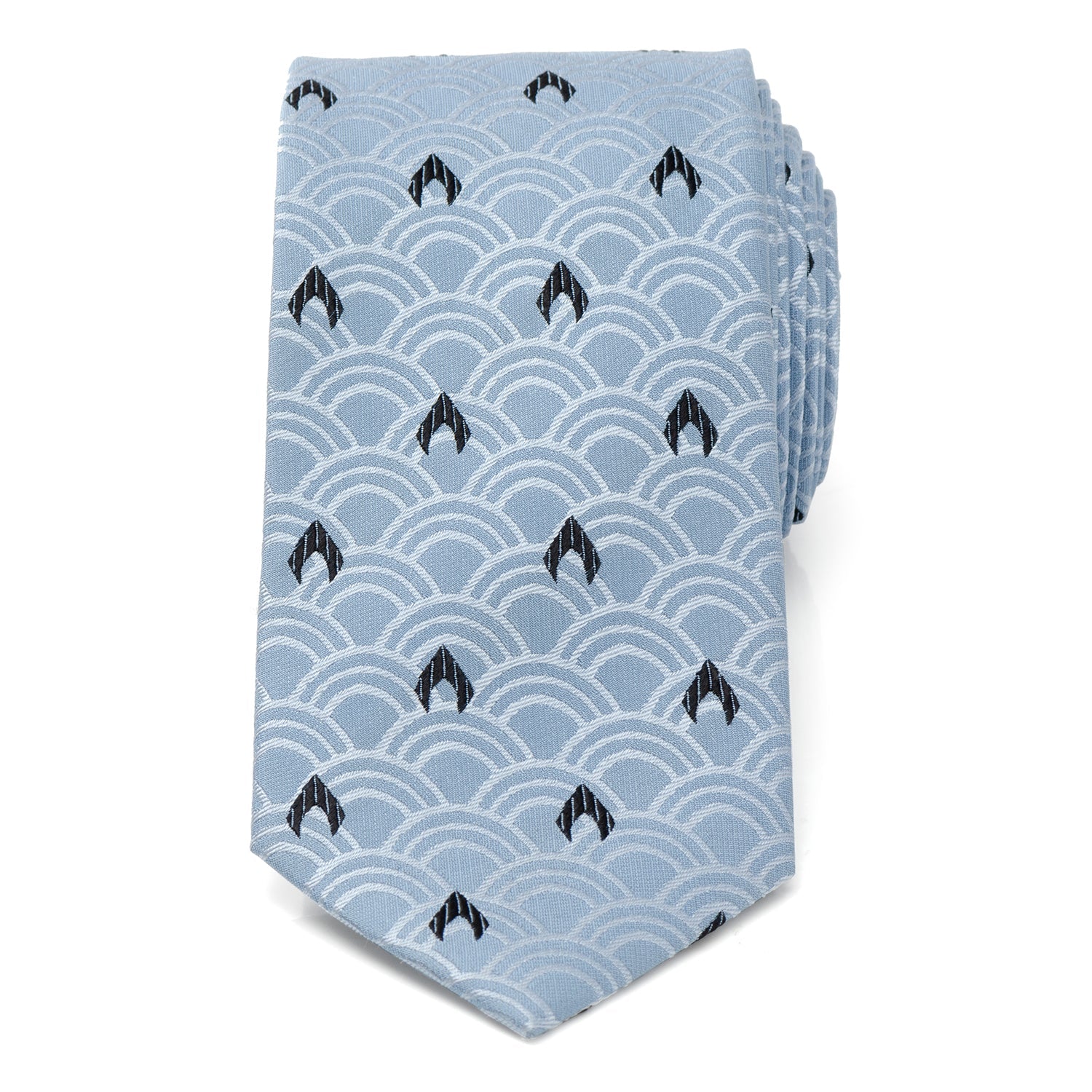  Cufflinks Aquaman Blue Men's Tie - Default Title - Bonton