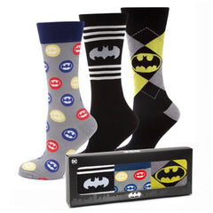 Batman 3 Pack Sock Gift Set