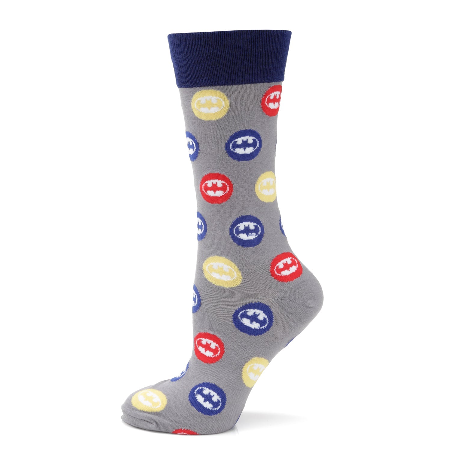  Cufflinks Batman Dot Sock - Default Title - Bonton