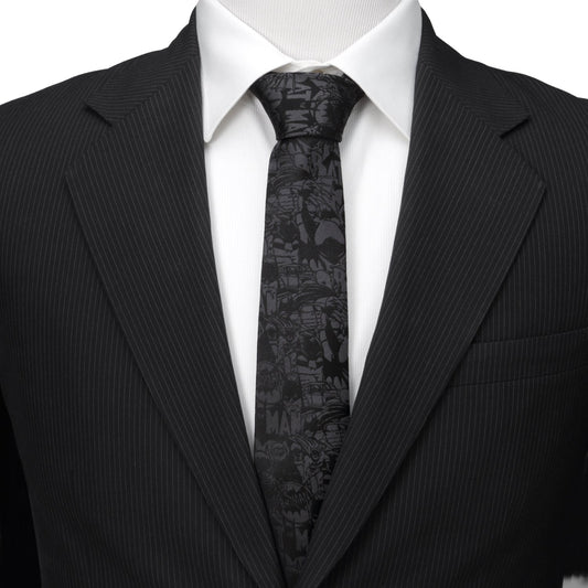 Batman Comic Black Tie