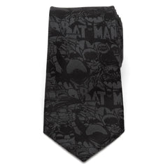 Batman Comic Black Tie