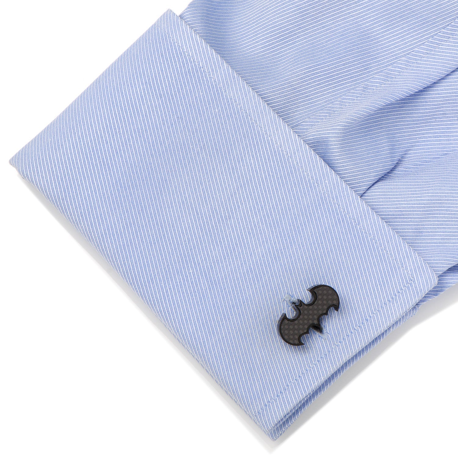  Cufflinks Stainless Steel Carbon Fiber Batman Cufflinks - Default Title - Bonton
