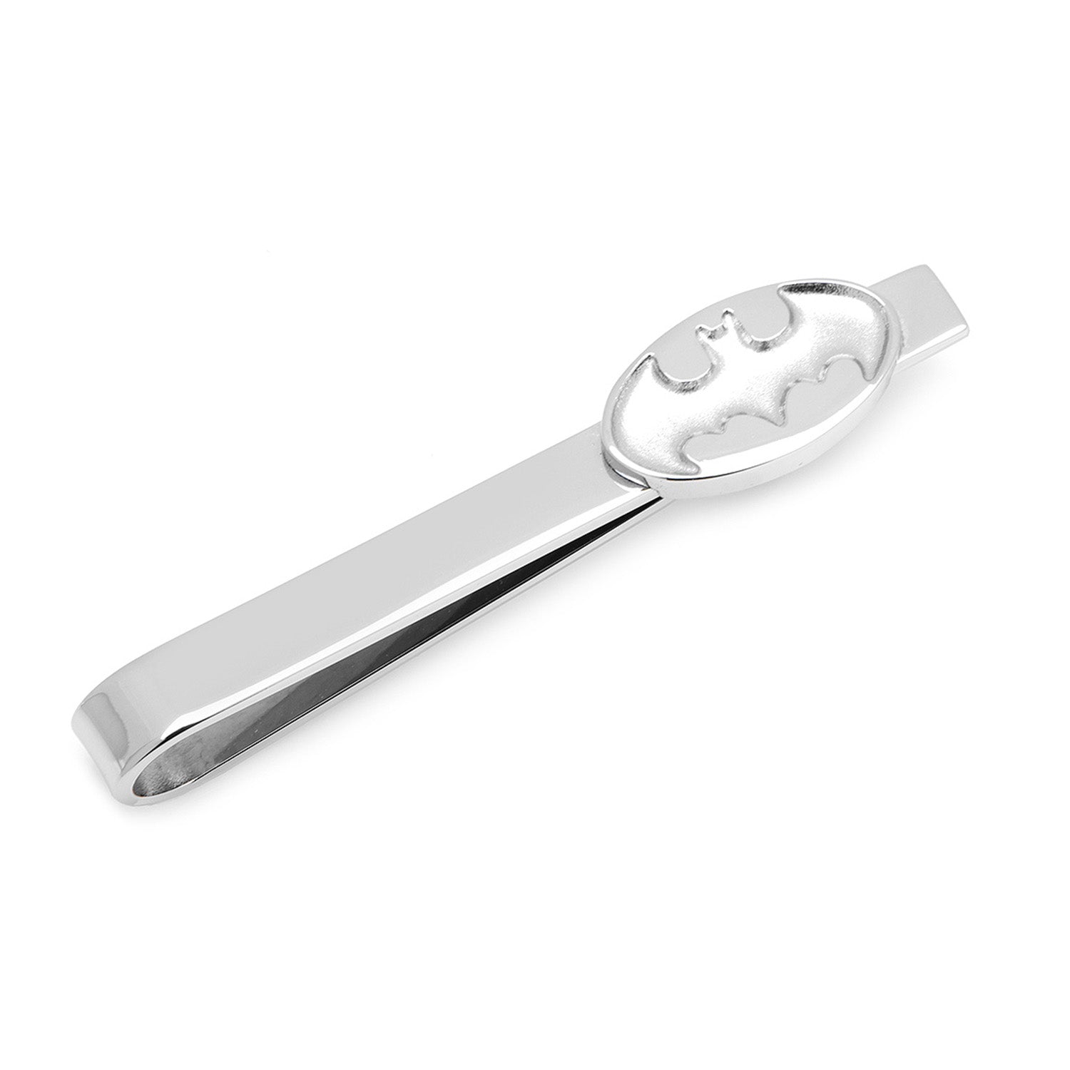  Cufflinks Stainless Steel Batman Recessed Shield Tie Bar - Default Title - Bonton