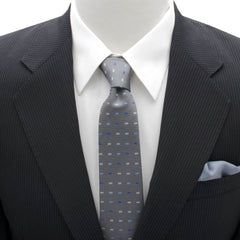 Batman Icon Gray Mens Tie