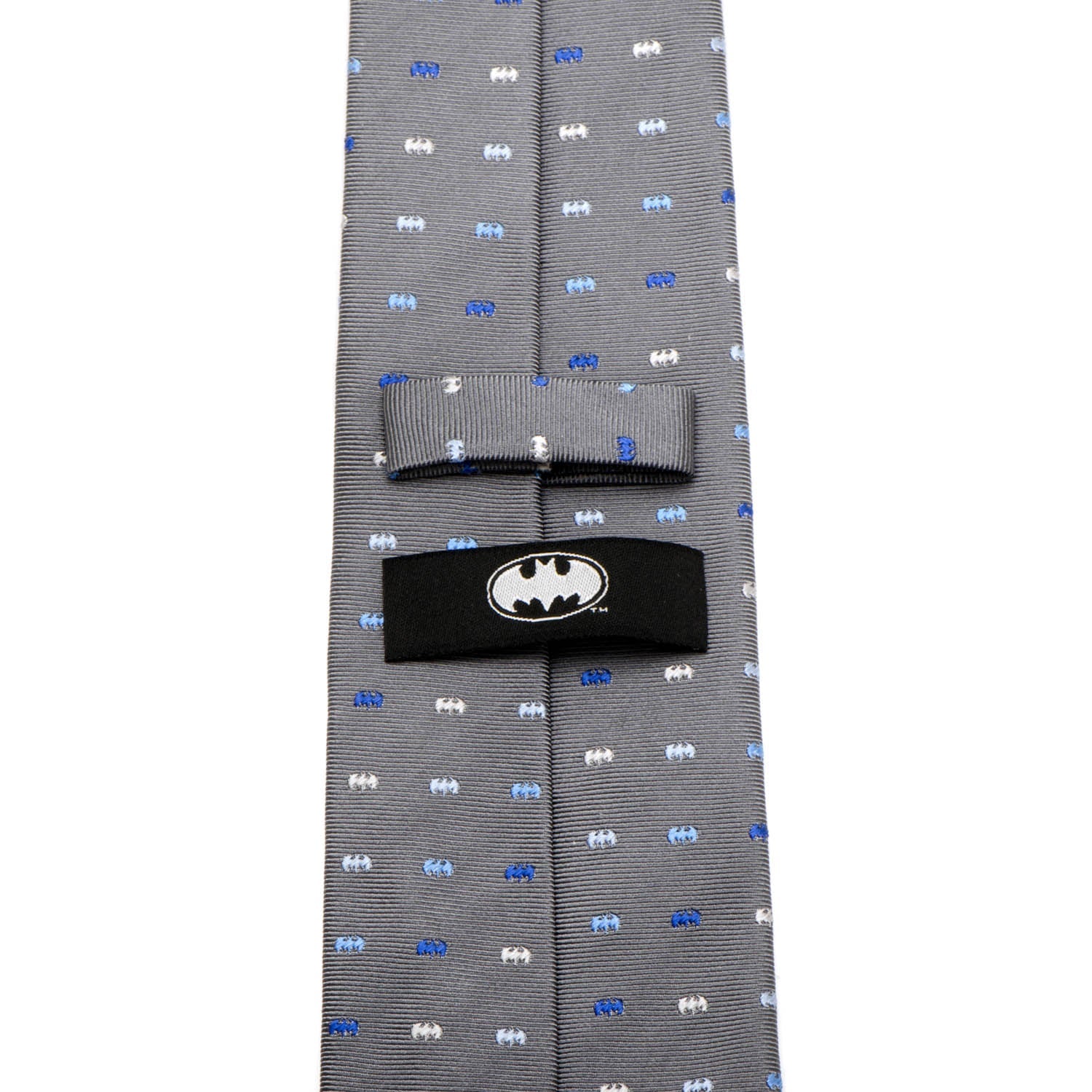  Cufflinks Batman Icon Gray Mens Tie - Default Title - Bonton