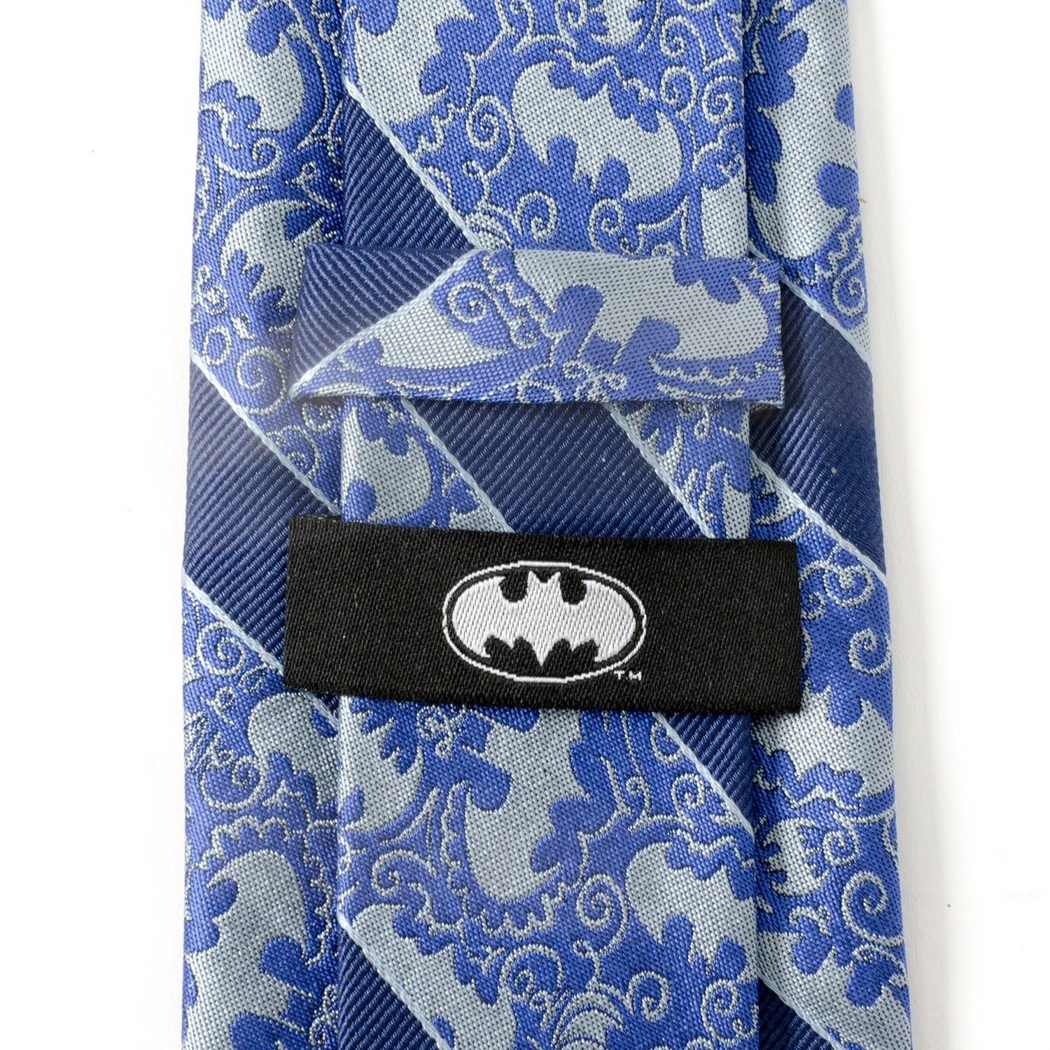  Cufflinks Batman Multi Emblem Blue Men's Tie - Default Title - Bonton