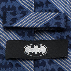 Batman Pinstripe Navy Tie