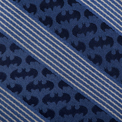 Batman Pinstripe Navy Tie