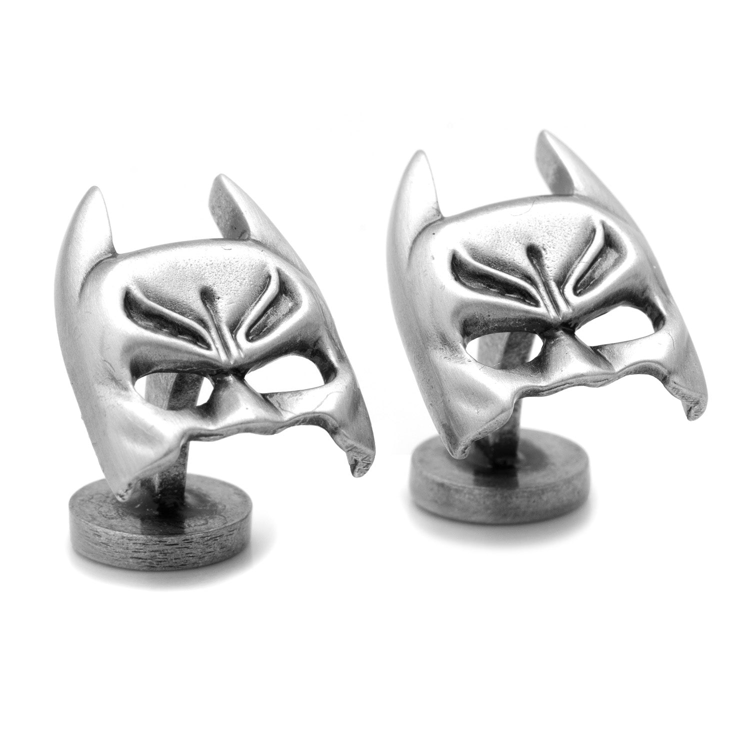  Cufflinks Silver Batman Mask Cufflinks - Default Title - Bonton