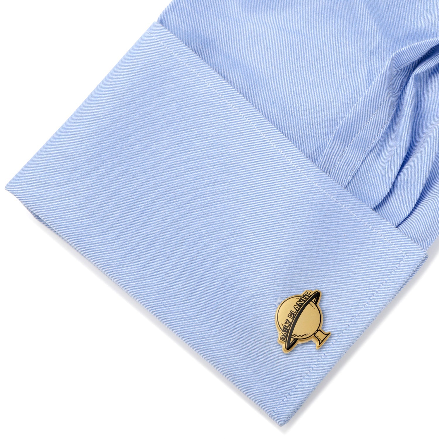  Cufflinks Daily Planet Gold Cufflinks - Default Title - Bonton