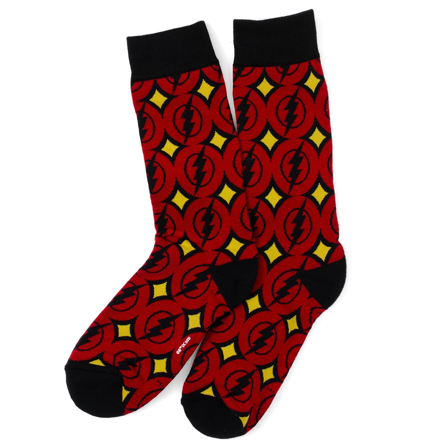  Cufflinks The Flash Red Men's Socks - Default Title - Bonton