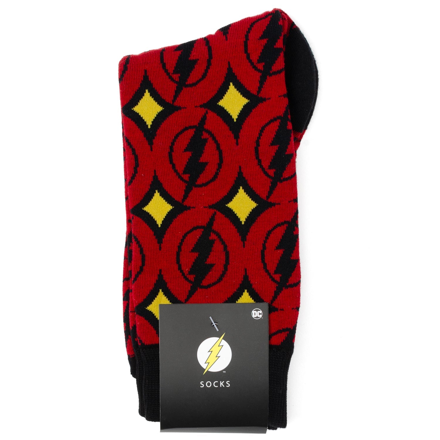  Cufflinks The Flash Red Men's Socks - Default Title - Bonton