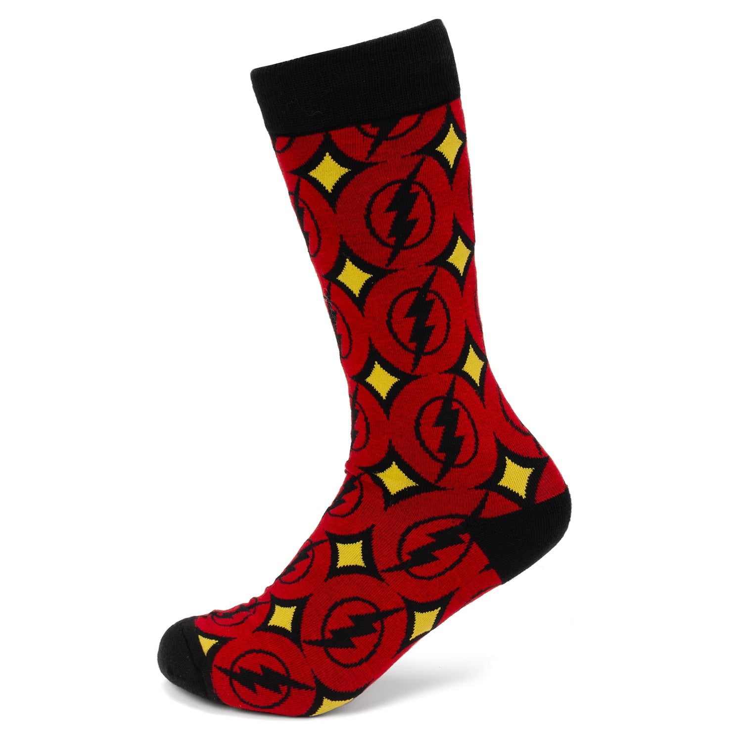  Cufflinks The Flash Red Men's Socks - Default Title - Bonton