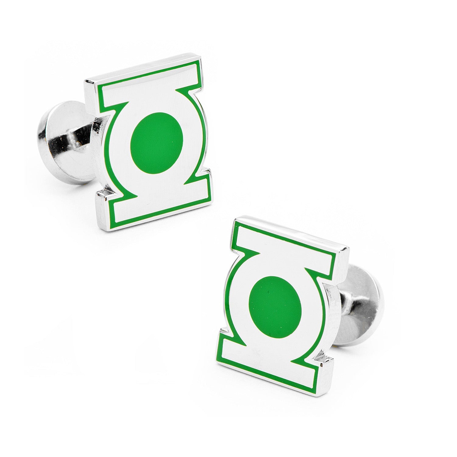  Cufflinks Green Lantern Symbol Cufflinks - Default Title - Bonton