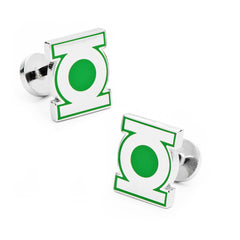 Green Lantern Symbol Cufflinks