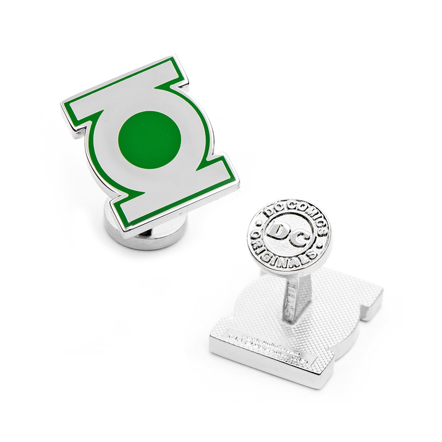  Cufflinks Green Lantern Symbol Cufflinks - Default Title - Bonton