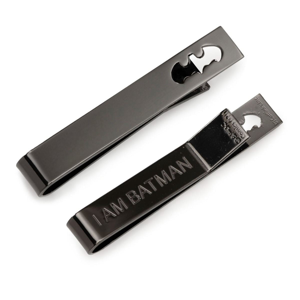  Cufflinks I Am Batman Black Tie Bar - Default Title - Bonton