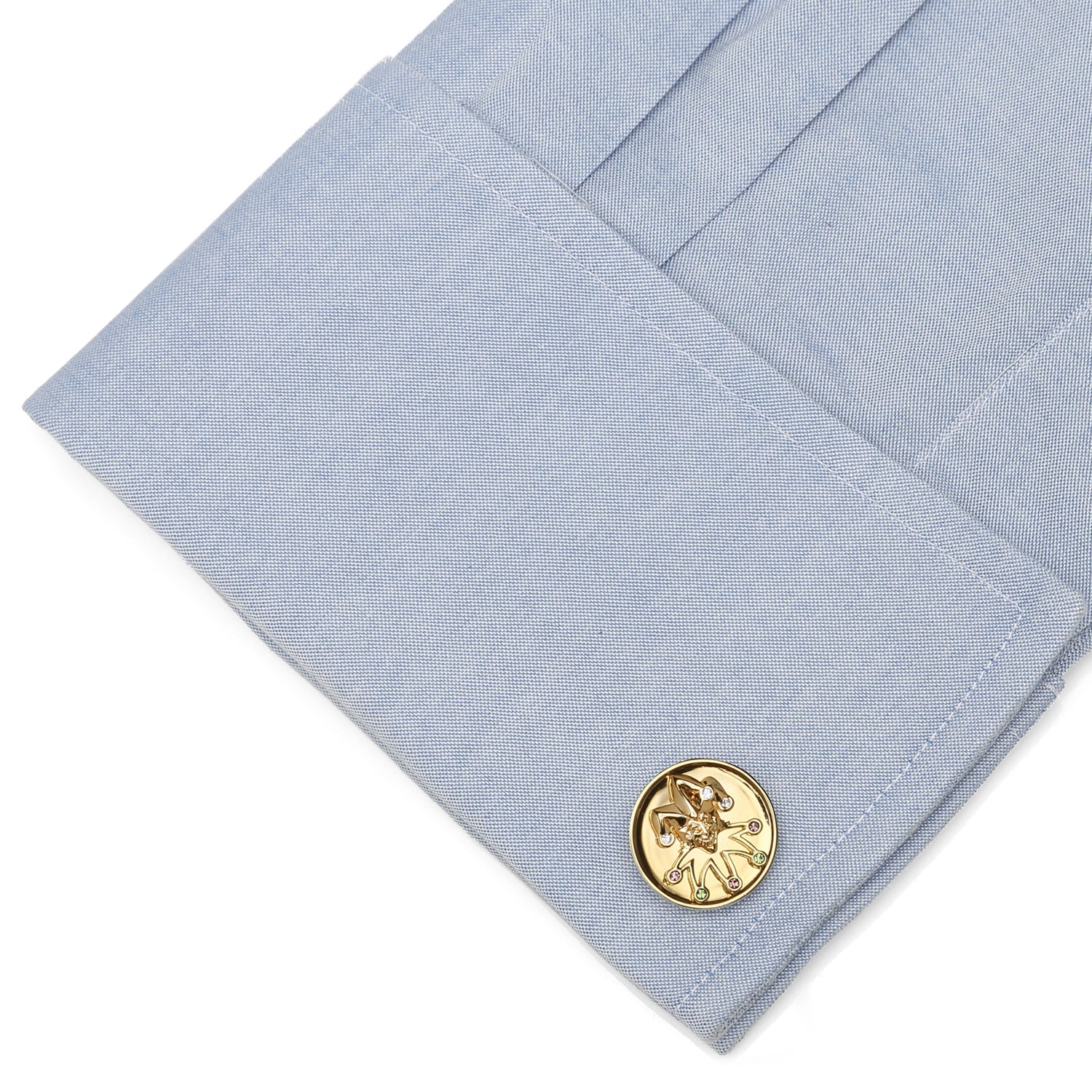  Cufflinks Gold Joker Cufflinks - Default Title - Bonton