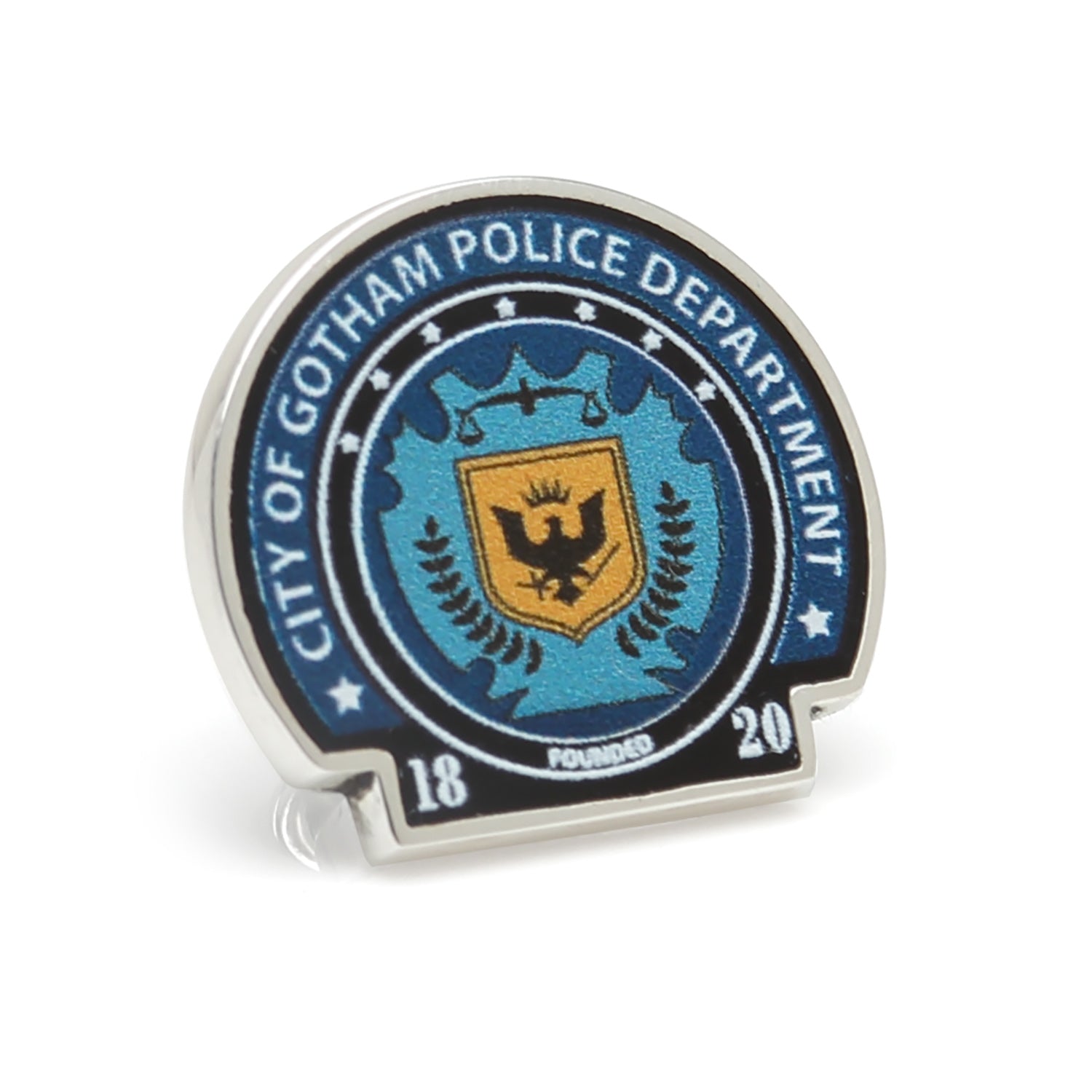  Cufflinks Gotham Police Lapel Pin - Default Title - Bonton