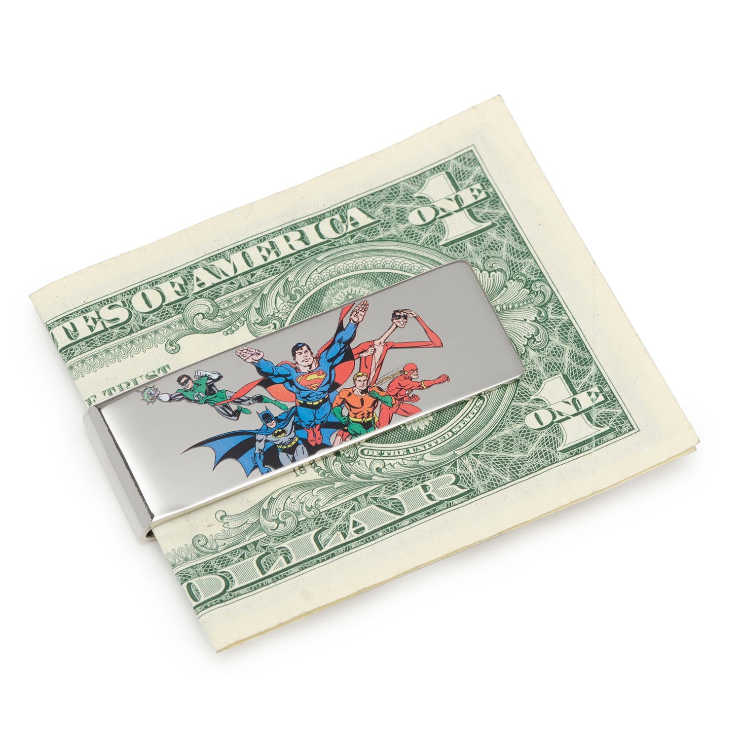  Cufflinks Justice League Money Clip - Default Title - Bonton