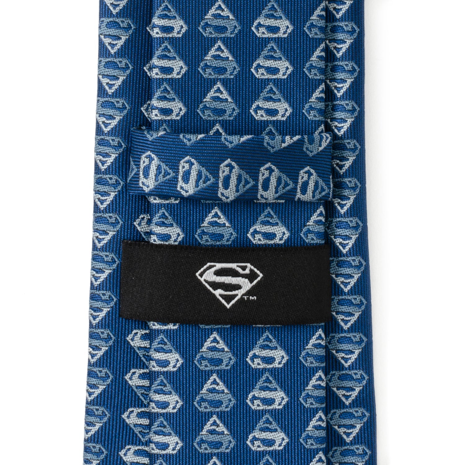  Cufflinks Superman Shield Multi Blue Men's Tie - Default Title - Bonton