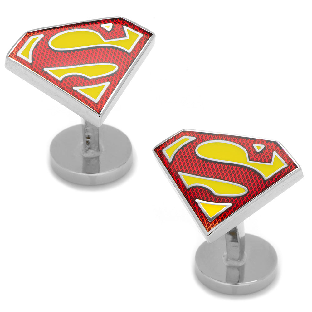  Cufflinks Superman Shield Cufflinks - Default Title - Bonton