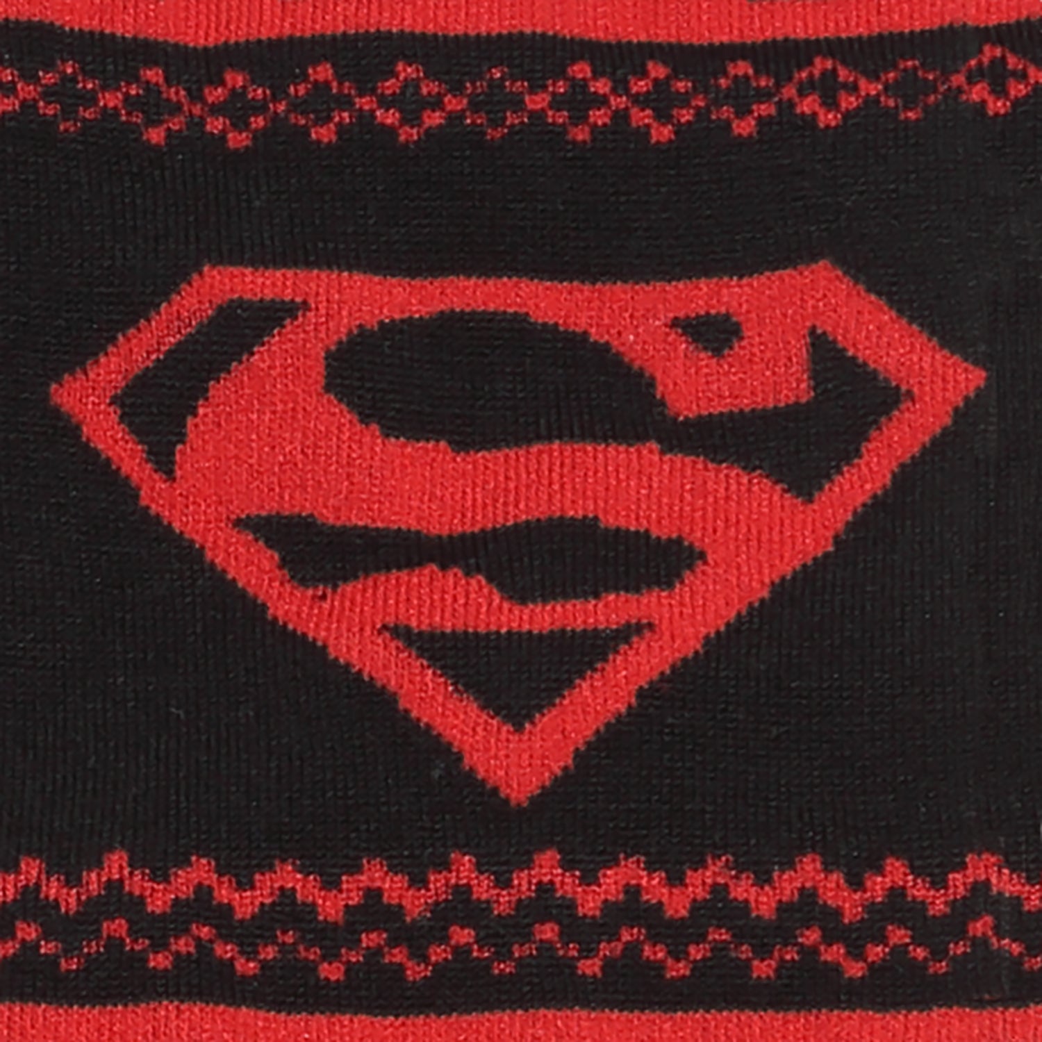  Cufflinks Superman Fair Isle Socks - Default Title - Bonton