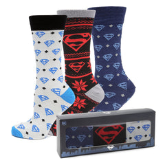 Superman 3 Pair Sock Gift Set